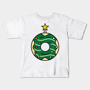 The Christmas Tree Donut Kids T-Shirt